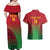 Custom Vanuatu Cricket Couples Matching Off Shoulder Maxi Dress and Hawaiian Shirt 2024 Polynesian Pattern Sporty Style