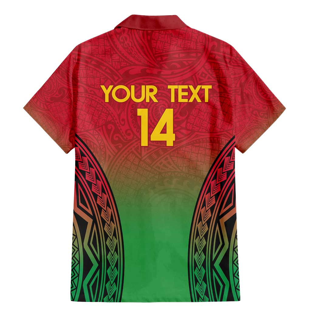 Custom Vanuatu Cricket Family Matching Mermaid Dress and Hawaiian Shirt 2024 Polynesian Pattern Sporty Style LT14 - Polynesian Pride