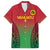 Custom Vanuatu Cricket Family Matching Off Shoulder Short Dress and Hawaiian Shirt 2024 Polynesian Pattern Sporty Style