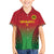 Custom Vanuatu Cricket Family Matching Off Shoulder Short Dress and Hawaiian Shirt 2024 Polynesian Pattern Sporty Style