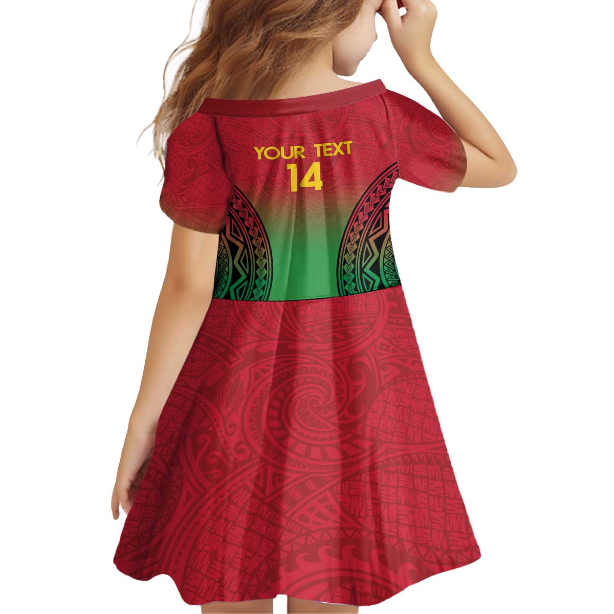 Custom Vanuatu Cricket Family Matching Puletasi and Hawaiian Shirt 2024 Polynesian Pattern Sporty Style LT14 - Polynesian Pride
