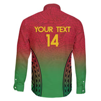 Custom Vanuatu Cricket Family Matching Tank Maxi Dress and Hawaiian Shirt 2024 Polynesian Pattern Sporty Style LT14 - Polynesian Pride