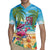 Flamingo Aloha Hawaii Rugby Jersey It's 5 O’Clock Somewhere Tropical Vibes - Polynesian Pride