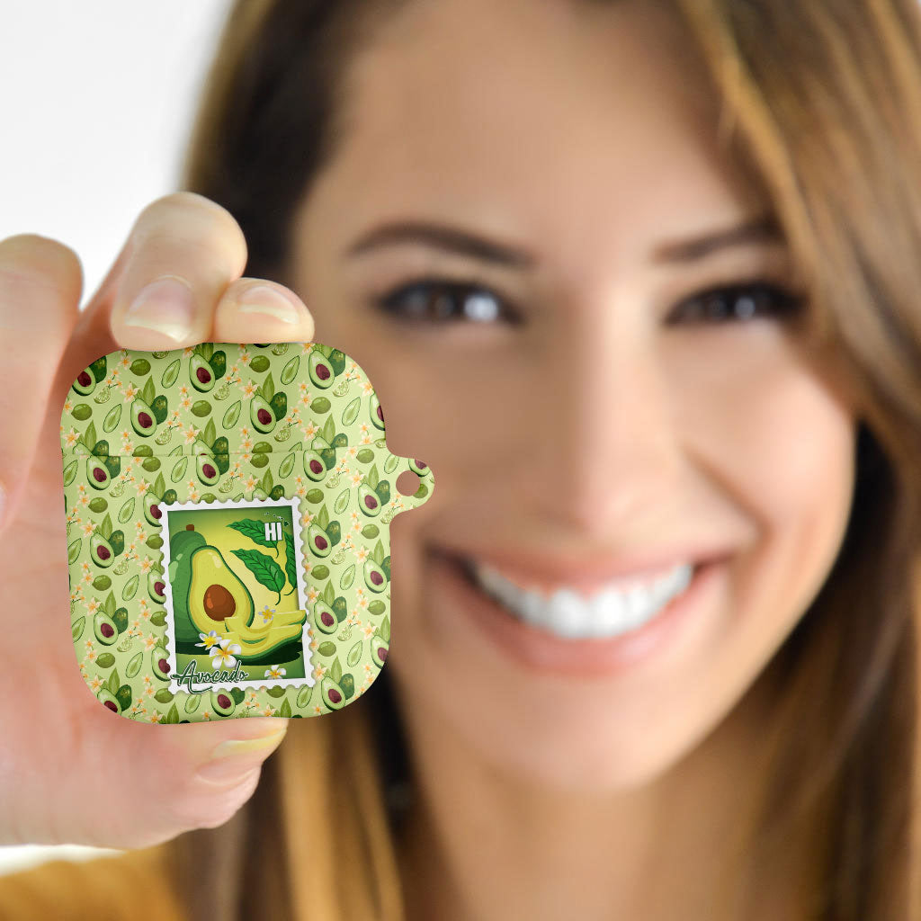 Aloha Hawaii Avocado AirPods Case Hawaiian Fruit Stylized Stamp LT14 - Polynesian Pride