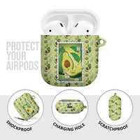 Aloha Hawaii Avocado AirPods Case Hawaiian Fruit Stylized Stamp LT14 - Polynesian Pride