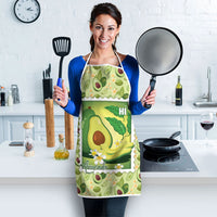 Aloha Hawaii Avocado Apron Hawaiian Fruit Stylized Stamp LT14 - Polynesian Pride