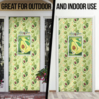 Aloha Hawaii Avocado Door Cover Hawaiian Fruit Stylized Stamp LT14 - Polynesian Pride