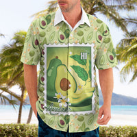 Aloha Hawaii Avocado Hawaiian Shirt Hawaiian Fruit Stylized Stamp LT14 - Polynesian Pride