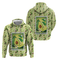 Aloha Hawaii Avocado Hoodie Hawaiian Fruit Stylized Stamp LT14 - Polynesian Pride