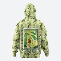 Aloha Hawaii Avocado Hoodie Hawaiian Fruit Stylized Stamp LT14 - Polynesian Pride