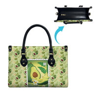 Aloha Hawaii Avocado Leather Bag Hawaiian Fruit Stylized Stamp LT14 - Polynesian Pride
