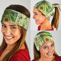 Aloha Hawaii Avocado Neck Gaiter Hawaiian Fruit Stylized Stamp LT14 - Polynesian Pride