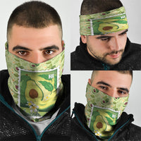 Aloha Hawaii Avocado Neck Gaiter Hawaiian Fruit Stylized Stamp LT14 - Polynesian Pride