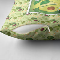 Aloha Hawaii Avocado Pillow Cover Hawaiian Fruit Stylized Stamp LT14 - Polynesian Pride