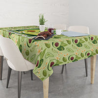 Aloha Hawaii Avocado Tablecloth Hawaiian Fruit Stylized Stamp LT14 - Polynesian Pride