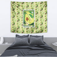 Aloha Hawaii Avocado Tapestry Hawaiian Fruit Stylized Stamp LT14 - Polynesian Pride