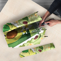 Aloha Hawaii Avocado Umbrella Hawaiian Fruit Stylized Stamp LT14 - Polynesian Pride