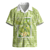 Aloha Hawaii Ulu Palaka Motifs Kid Hawaiian Shirt Hawaiian Breadfruit Stylized Stamp LT14 - Polynesian Pride