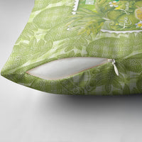 Aloha Hawaii Ulu Palaka Motifs Pillow Cover Hawaiian Breadfruit Stylized Stamp LT14 - Polynesian Pride