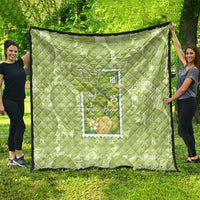 Aloha Hawaii Ulu Palaka Motifs Quilt Hawaiian Breadfruit Stylized Stamp LT14 - Polynesian Pride