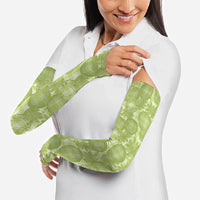 Omaomao Hawaii Breadfruit Palaka Motifs Arm Sleeves LT14 - Polynesian Pride