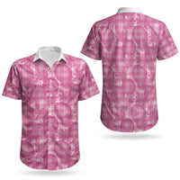 Alaka Hawaii Breadfruit Palaka Motifs Couples Matching Tank Maxi Dress and Hawaiian Shirt LT14 - Polynesian Pride