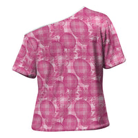 Alaka Hawaii Breadfruit Palaka Motifs Cross Shoulder Shirt LT14 - Polynesian Pride