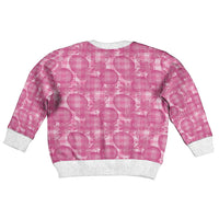 Alaka Hawaii Breadfruit Palaka Motifs Kid Ugly Christmas Sweater LT14 - Polynesian Pride