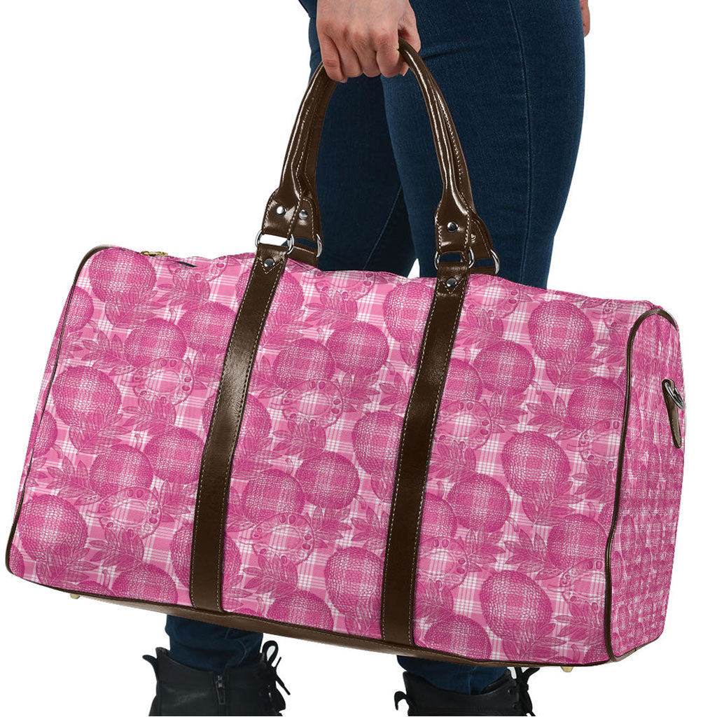 Alaka Hawaii Breadfruit Palaka Motifs Travel Bag LT14 - Polynesian Pride