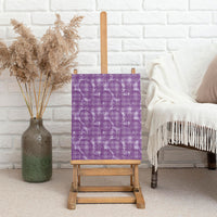 Poni Hawaii Breadfruit Palaka Motifs Canvas Wall Art LT14 - Polynesian Pride