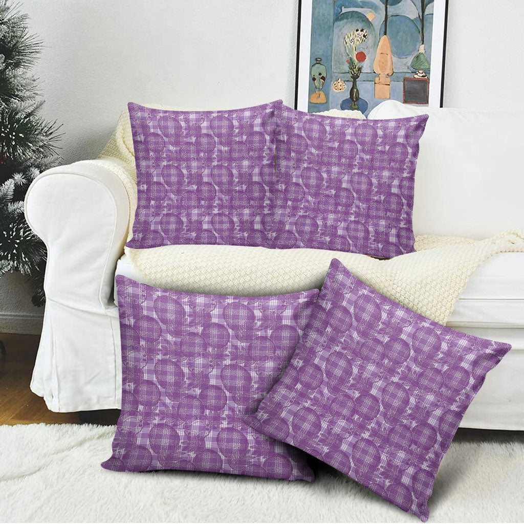 Poni Hawaii Breadfruit Palaka Motifs Pillow Cover LT14 - Polynesian Pride
