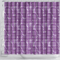 Poni Hawaii Breadfruit Palaka Motifs Shower Curtain LT14 - Polynesian Pride