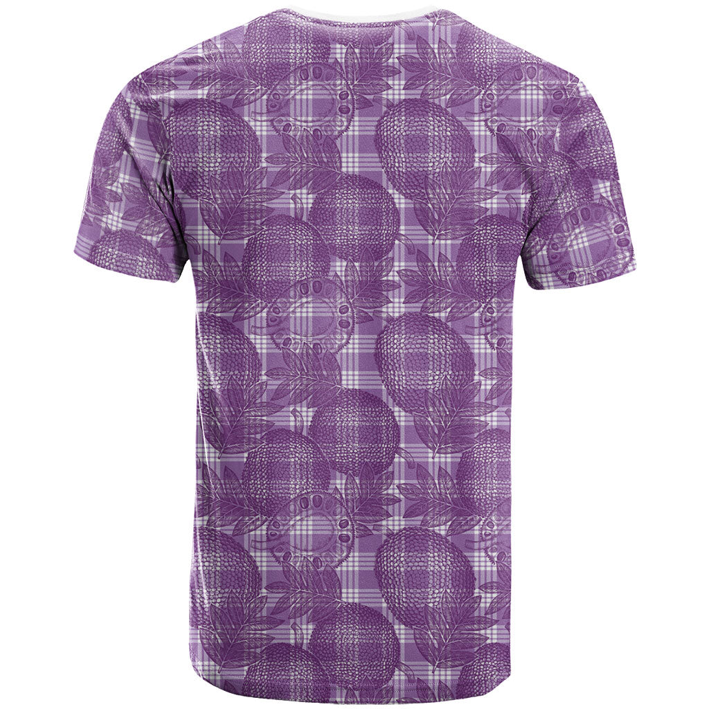 Poni Hawaii Breadfruit Palaka Motifs T Shirt LT14 - Polynesian Pride
