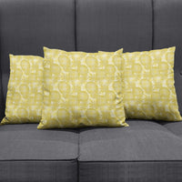 Melemele Hawaii Breadfruit Palaka Motifs Pillow Cover LT14 - Polynesian Pride