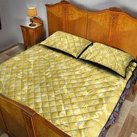 Melemele Hawaii Breadfruit Palaka Motifs Quilt Bed Set LT14 - Polynesian Pride