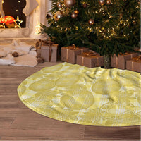 Melemele Hawaii Breadfruit Palaka Motifs Tree Skirt LT14 - Polynesian Pride