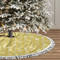Melemele Hawaii Breadfruit Palaka Motifs Tree Skirt LT14 - Polynesian Pride