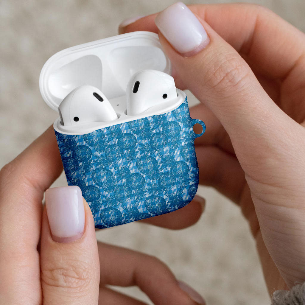 Polu Hawaii Breadfruit Palaka Motifs AirPods Case LT14 - Polynesian Pride