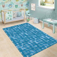 Polu Hawaii Breadfruit Palaka Motifs Area Rug LT14 - Polynesian Pride