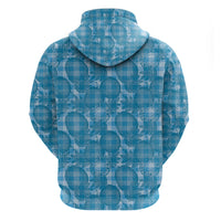 Polu Hawaii Breadfruit Palaka Motifs Hoodie LT14 - Polynesian Pride