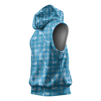 Polu Hawaii Breadfruit Palaka Motifs Sleeveless Hoodie LT14 - Polynesian Pride