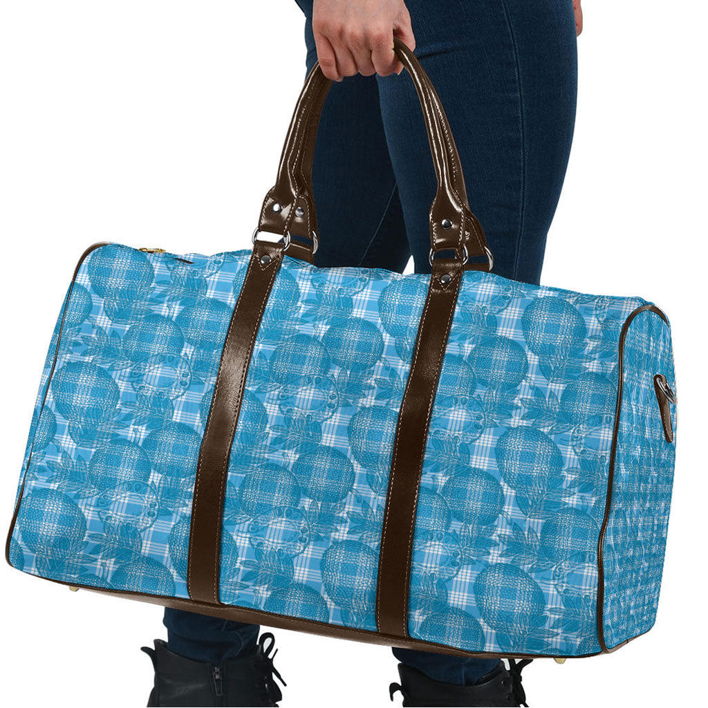 Polu Hawaii Breadfruit Palaka Motifs Travel Bag LT14 - Polynesian Pride