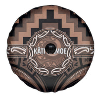 Aotearoa Kati Mamoe Spare Tire Cover Maori Iwi Poutama Puhoro Tattoo LT14 - Polynesian Pride
