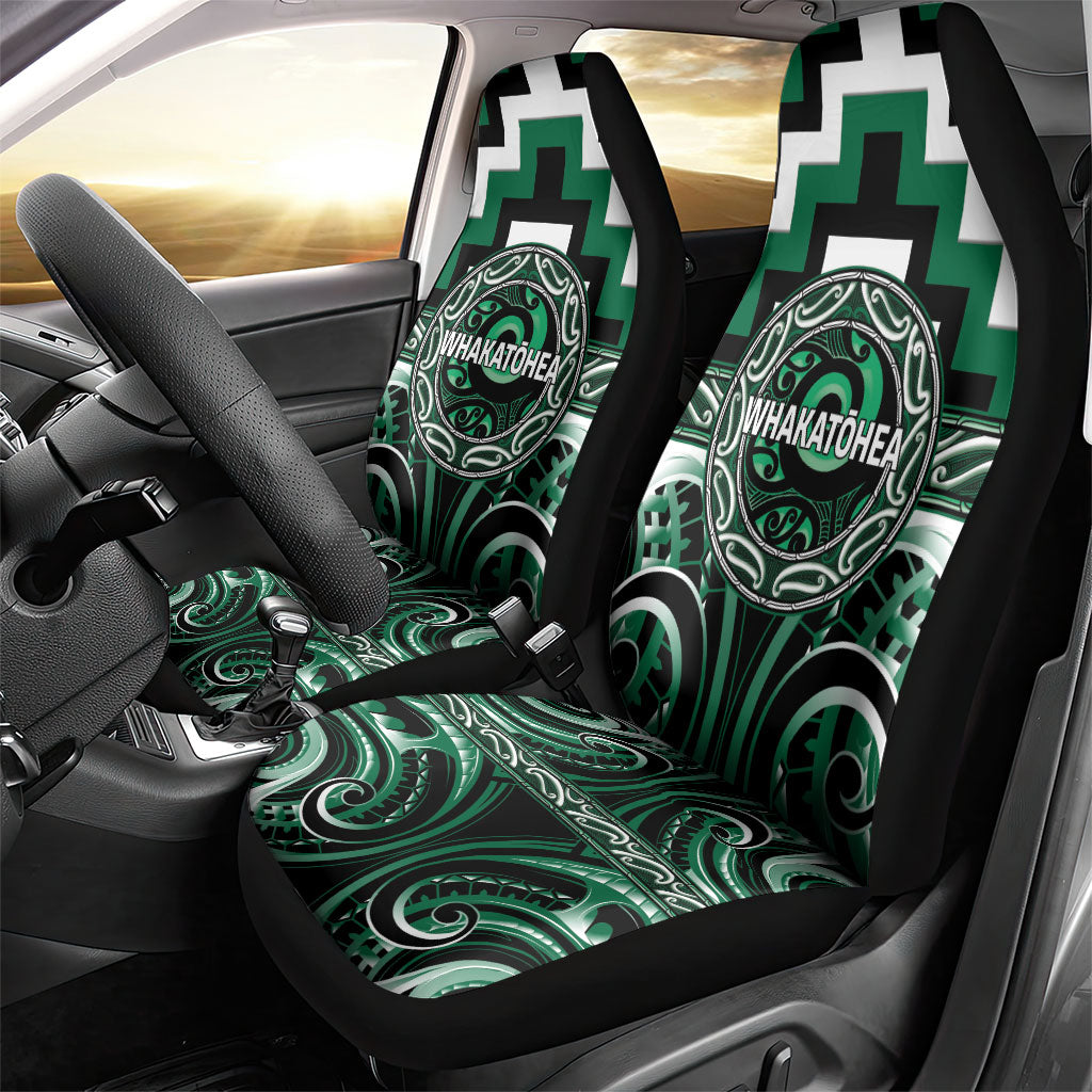 Aotearoa Whakatohea Car Seat Cover Maori Iwi Poutama Puhoro Tattoo LT14 - Polynesian Pride