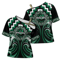 Aotearoa Whakatohea Personalised Cross Shoulder Shirt Maori Iwi Poutama Puhoro Tattoo LT14 - Polynesian Pride