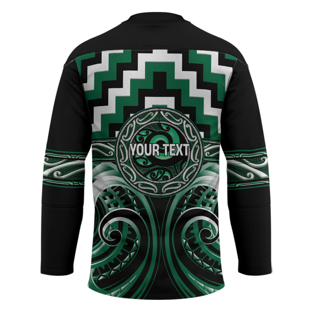 Aotearoa Whakatohea Personalised Hockey Jersey Maori Iwi Poutama Puhoro Tattoo LT14 - Polynesian Pride