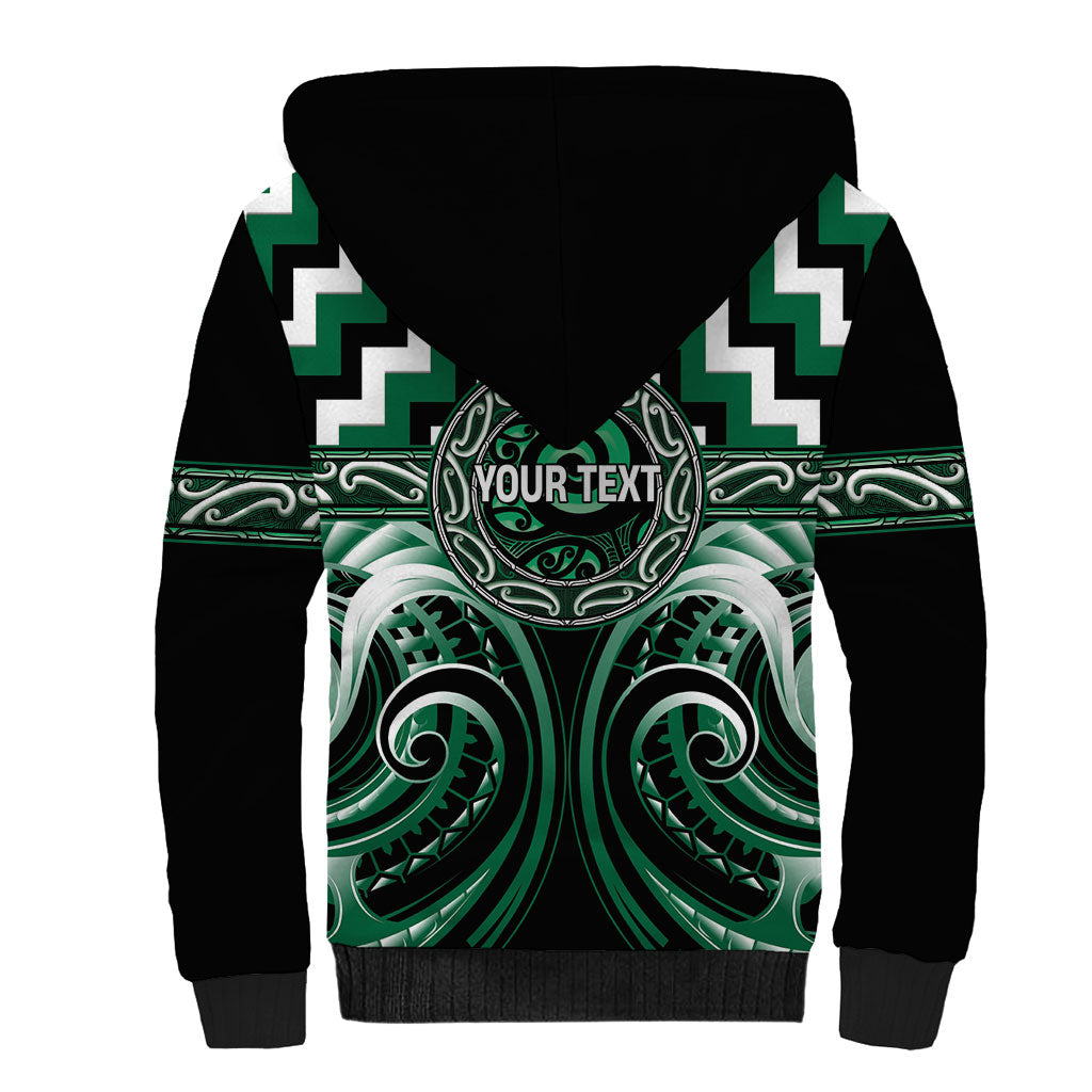 Aotearoa Whakatohea Personalised Sherpa Hoodie Maori Iwi Poutama Puhoro Tattoo LT14 - Polynesian Pride