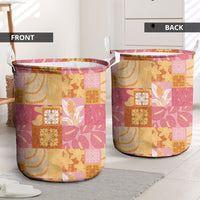 Aloha Hawaii Quilt Floral Patchwork Style Laundry Basket LT14 - Polynesian Pride