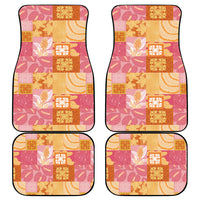 Aloha Hawaii Quilt Floral Patchwork Style Car Mats LT14 - Polynesian Pride