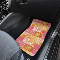 Aloha Hawaii Quilt Floral Patchwork Style Car Mats LT14 - Polynesian Pride